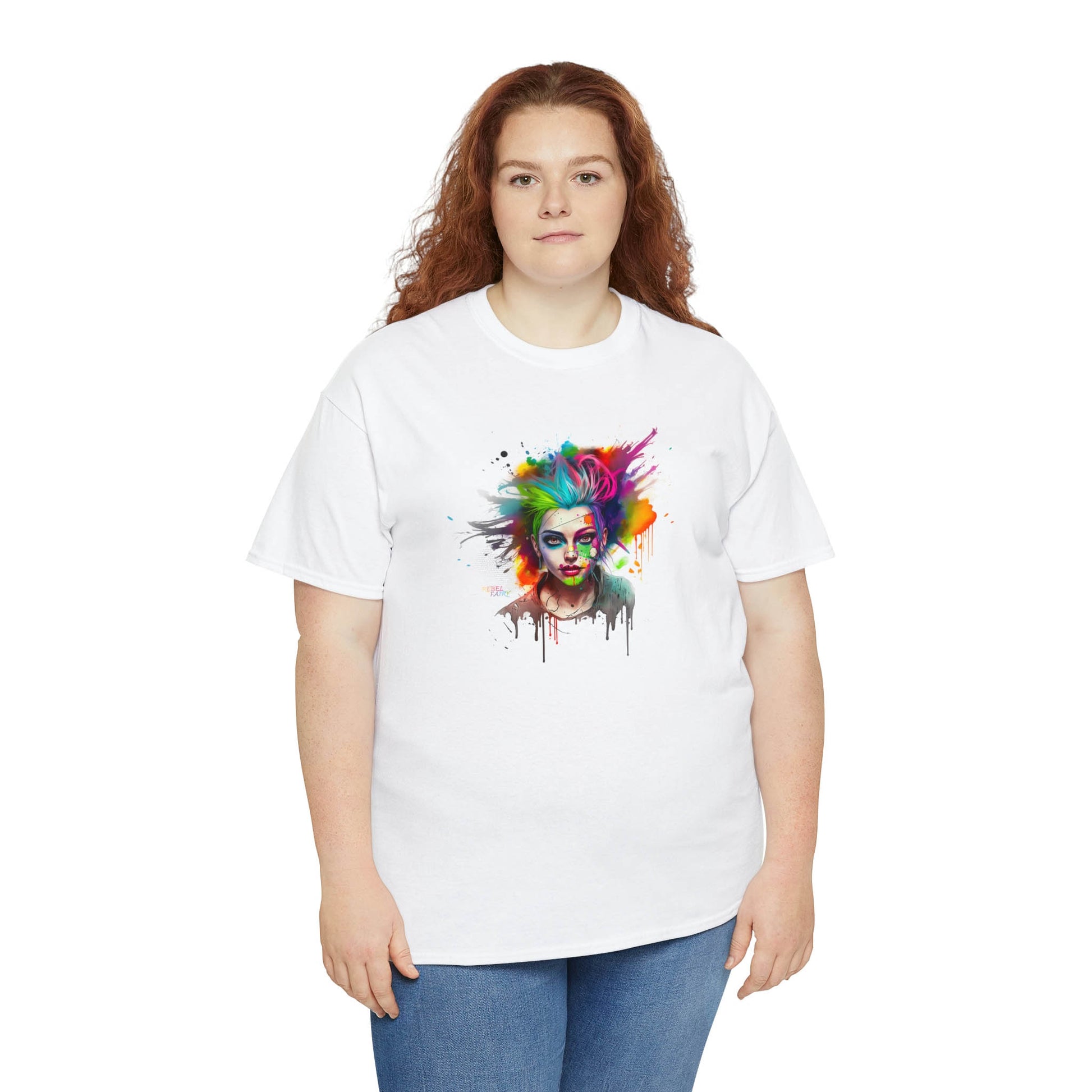 Are you a rebel? A strong powerful women who believes in herself? Then this T-shirt is a must have for you! The artwork at the front of the tee represents a Rebel Fairy, like you are! Get your Tee now in the number one store for weirdos! #WEIRDO 