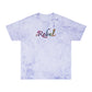 #Rebel tie die shirt for women who are a rebel! Own your rebellious personality and show it off with this soft purple tie die t-shirt!