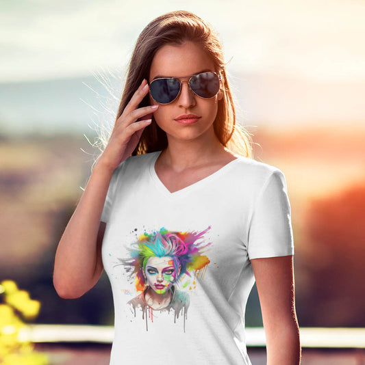 Create an awesome look with this Rebel Fairy t-shirt for woman! Are you a rebel? Then this t-shirt cannot miss from your wardrobe! Only available at #WEIRDO, the number one alternative clothing store for rebels!