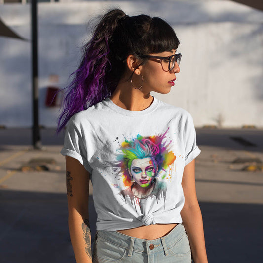 Rebelfairy tee for woman available at #WEIRDO