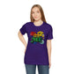 Expand your wardrobe with this awesome and colorful t-shirt if you are proud of the person you are today! This women’s t-shirt has a deep purple color and our meme popping off the shirt. Meme: PROUD TO BE ME.