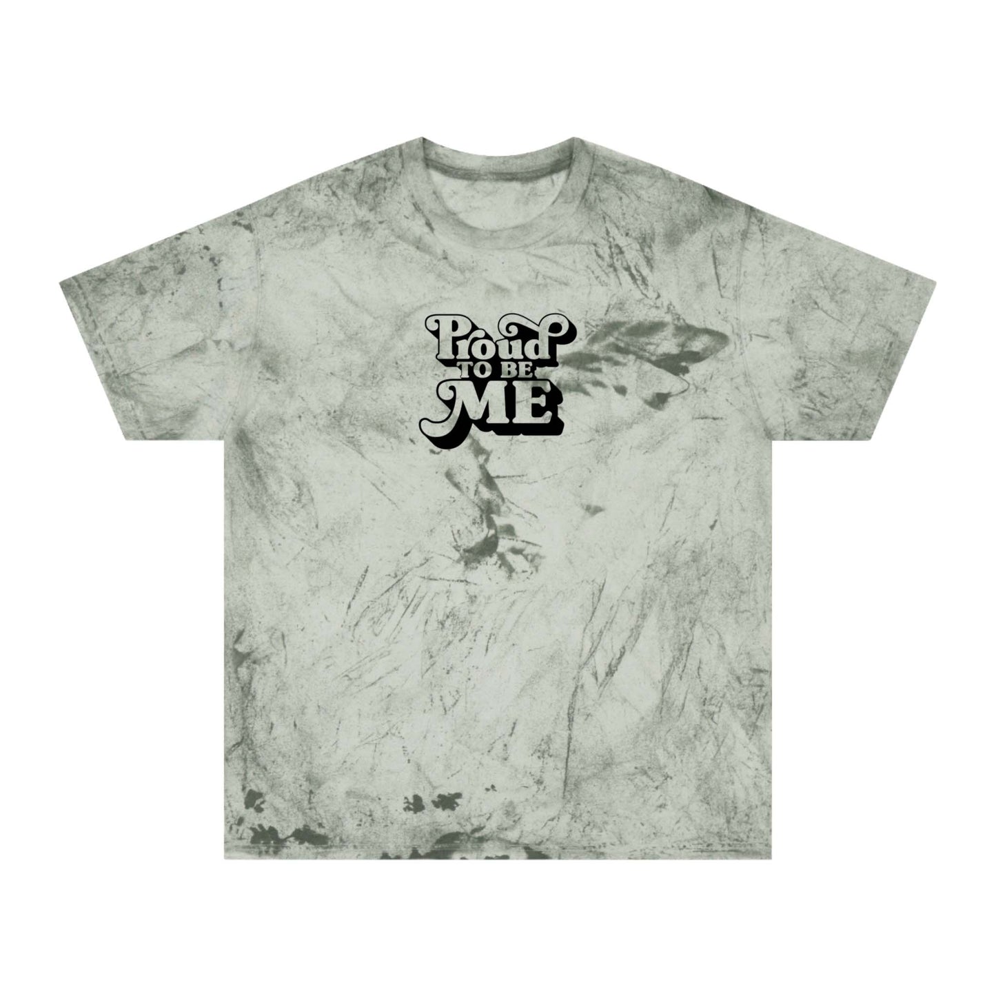 This fern color blast T-shirt has our Proud to be me meme printed at the front of the men’s T-shirt in a black color. Look vintage and proud wearing this T-shirt!