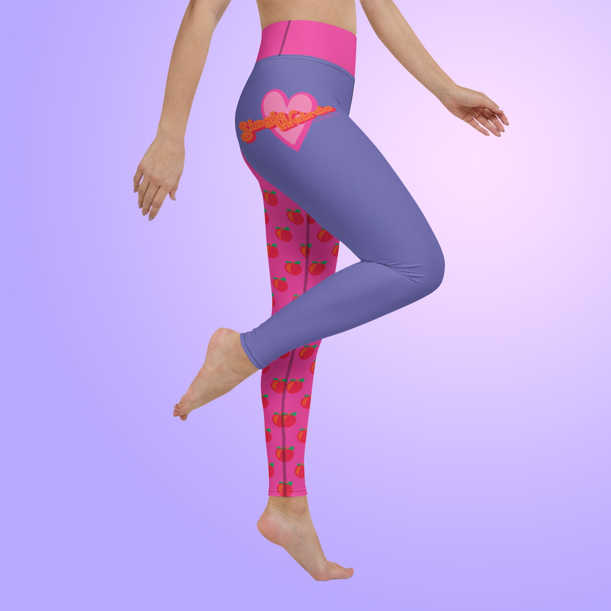 Yoga legging for single weirdos  Alternative fashion brand – PROUD TO BE  ME fashion