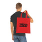 WEIRDO ALERT! This cotton tote bag warns the people around you! Never go shopping without this cotton tote bag!