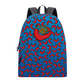 #WEIRDO | This canvas backpack comes in 3 different sizes. With the blue colours and contrasting red peppers this backpack stands out! Of course also because of the ‘Extremely Hot Weirdo’ fun meme.