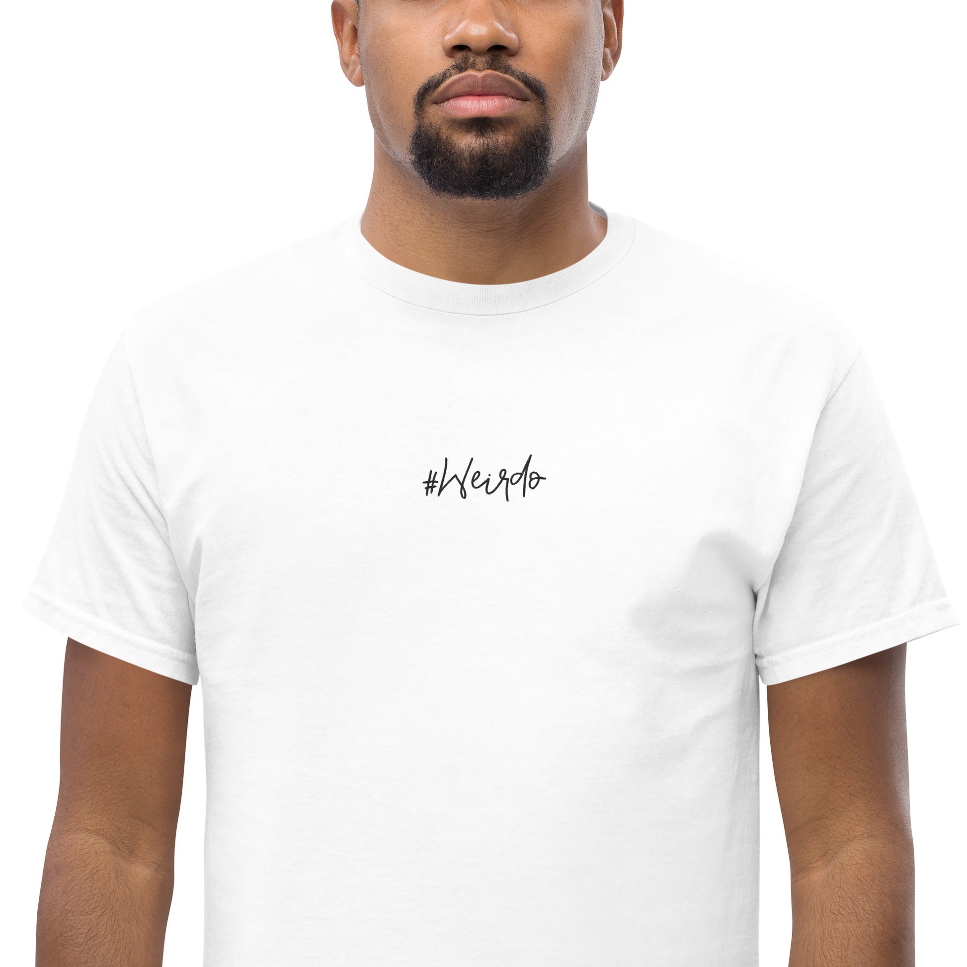 #WEIRDO | Mens classic tee from our basic line. Check out more basic shit in our online giftstore for weirdos!