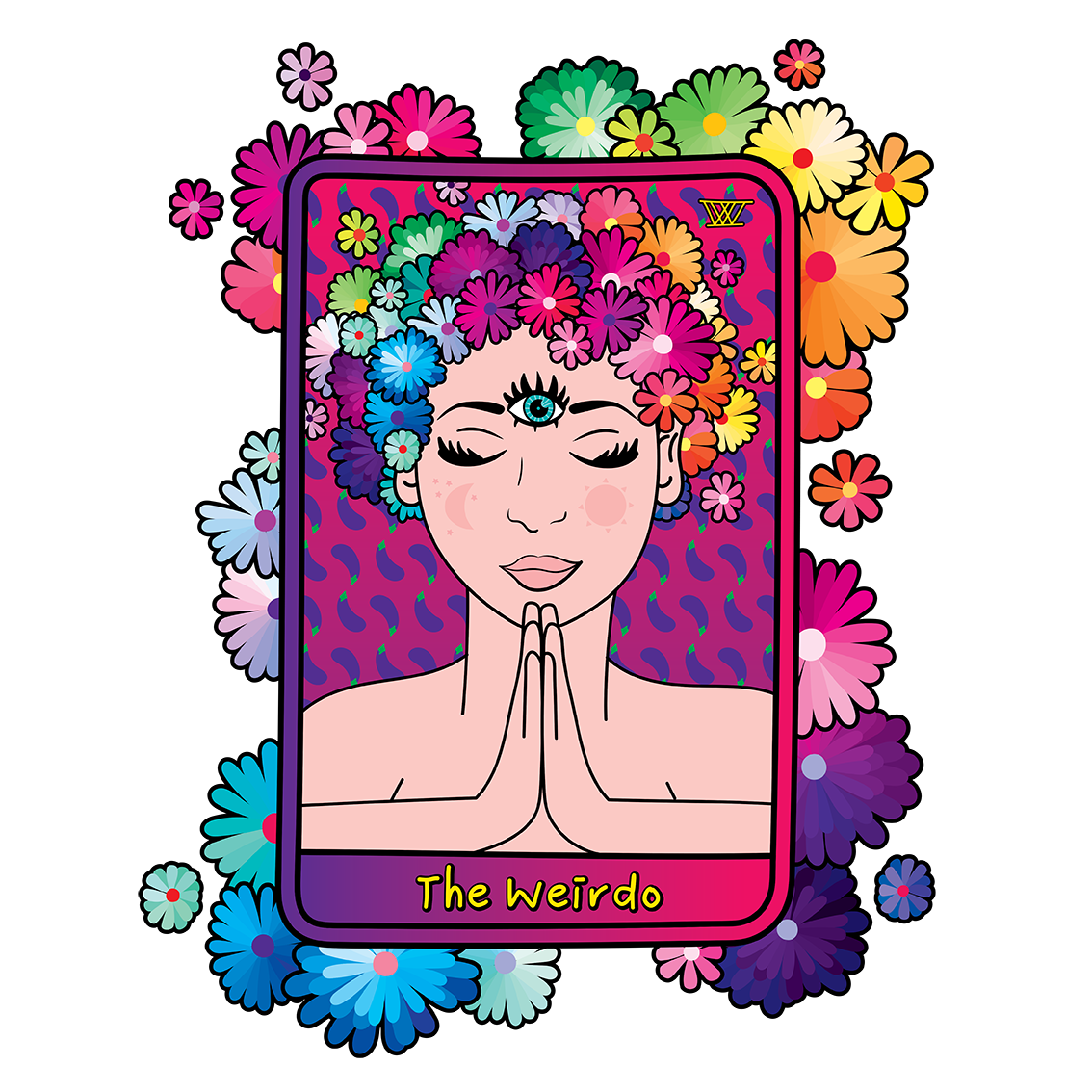 #WEIRDO | THE WEIRDO Tarot Card! Are you into tarot cards, just spiritual or are a weirdo? You will be feeling so happy looking at our weird items in our online store for weird people!