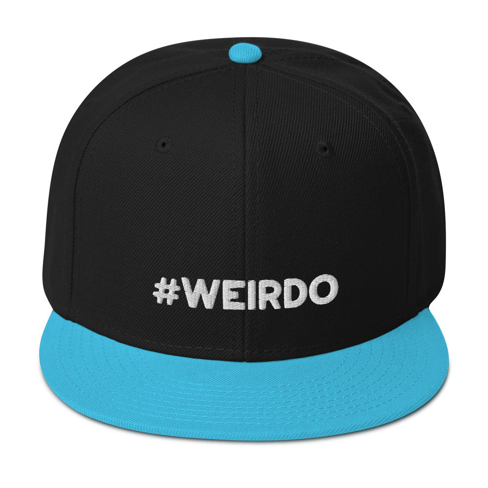 #WEIRDO meme is embroidered at the front of the cap. We got all kinda funny hats for adults, check out our funny cap store now!