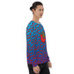 #WEIRDO | Extremely Hot Weirdo sweatshirt! Only a weirdo who thinks he’s extremely hot will wear this sweatshirt. This blue sweatshirt has contrasting red peppers printed all over.