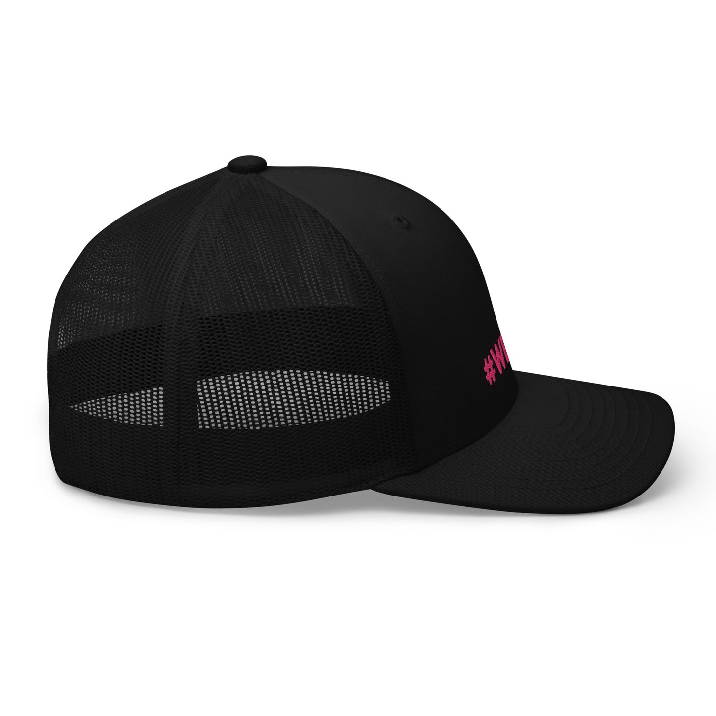 #WEIRDO | Are you a weirdo, looking for some weirdo shit to wear? Check out our funny hats for weird people! This retro trucker cap with pink #WEIRDO embroidery is perfect for weird people!