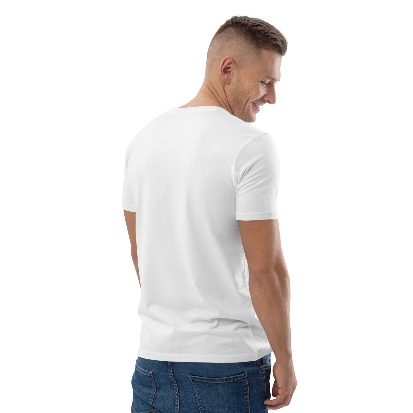 Weirdo | The aliens are here! It’s on the news! Ufo is shot out of the air and maybe that means the aliens are here! Stand up for your believes with this white, cotton and organic t shirt for men!