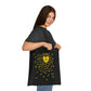 Weirdo | Funny shopping bag with funny meme written in the locker: Good luck finding the key to my heart. This black shopping bag is 100% cotton. Tote bag.