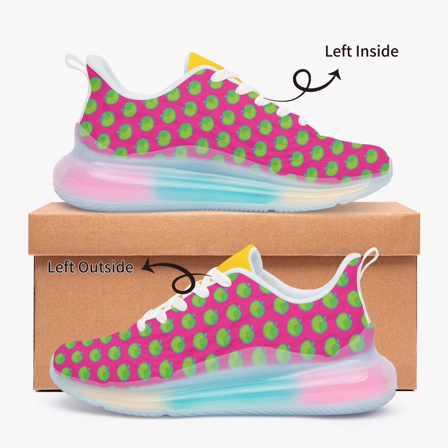 Weirdo | Weird but awesome shoes for women who like to color up their feet! These sneakers are lightweight and comfy.