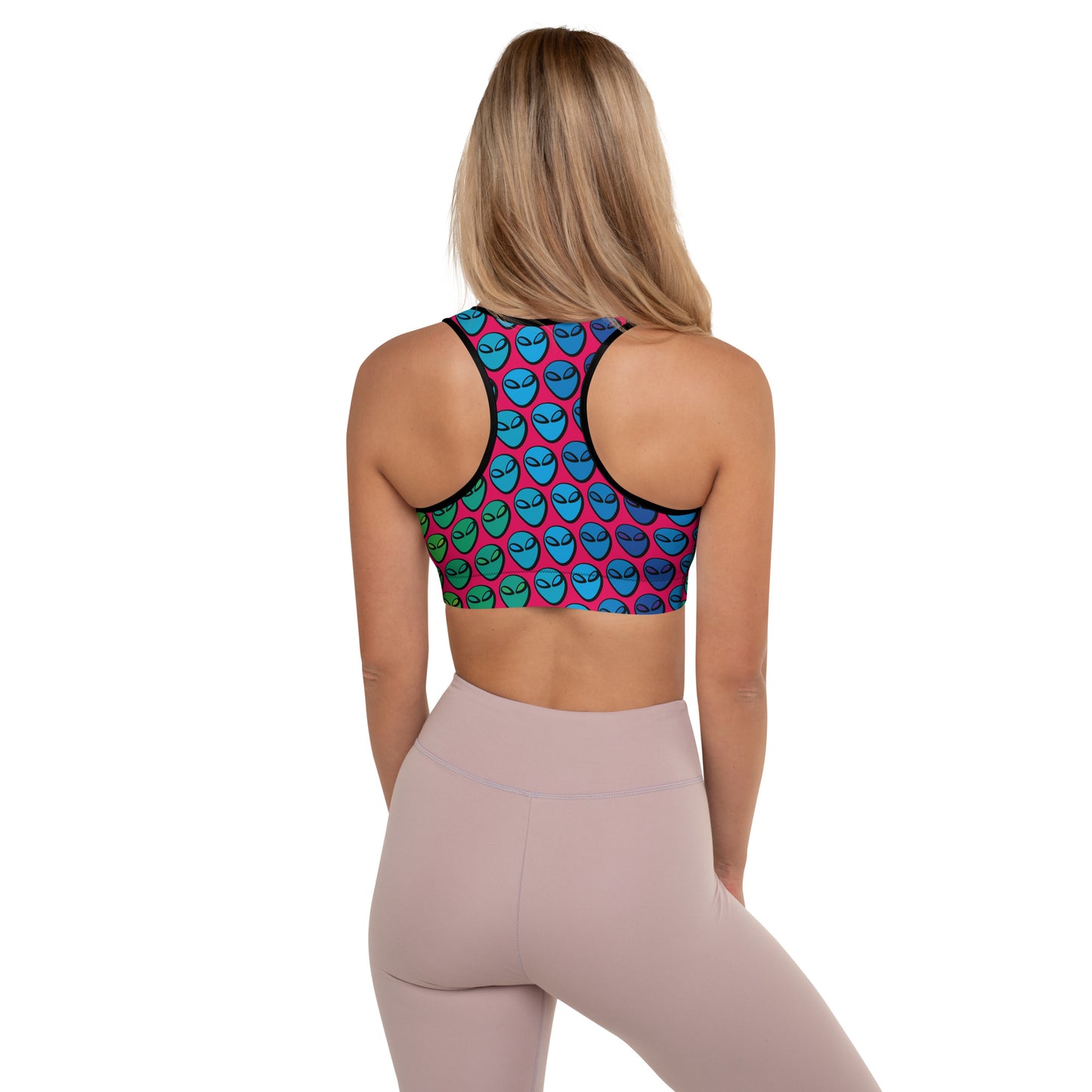 Weirdo | Padded sports bra for weird people who believe in aliens! This sports bra can also be used for yoga or whenever you wanna wear it.
