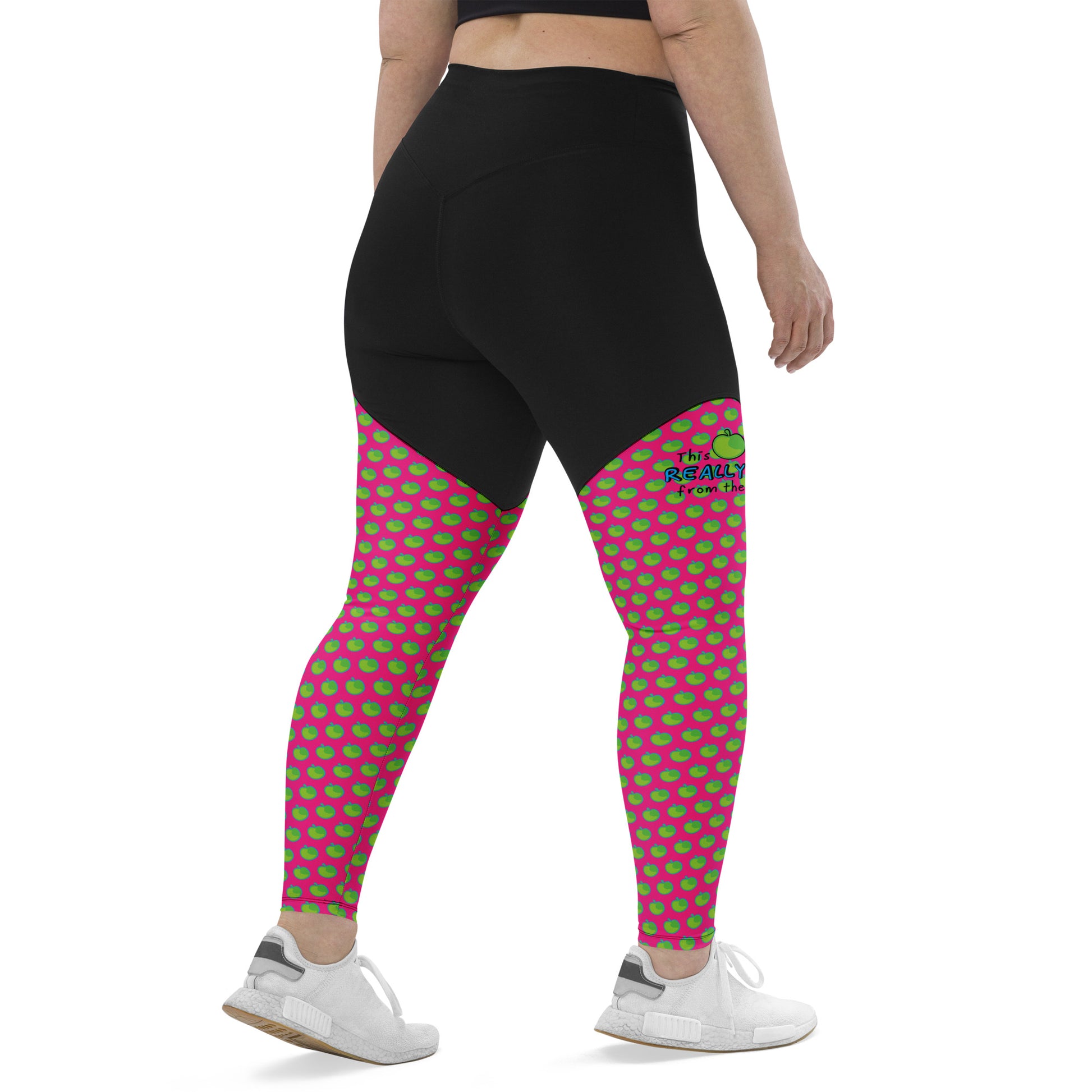Sports Legging for women with funny meme – PROUD TO BE ME fashion