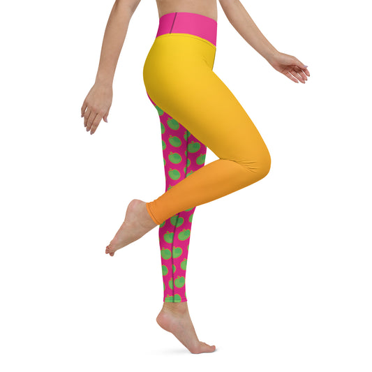 Weirdo | these colorful and weird leggings are for you weirdos who can relate to this funny meme: This apple falls really far from the tree.